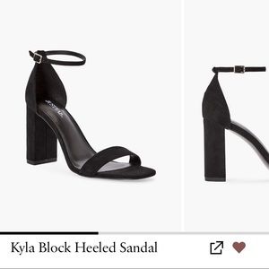 Black heels